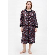 Халат Wild love XL,2XL,3XL,4XL  велюр 21506